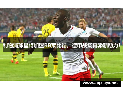 利物浦球星将加盟RB莱比锡，德甲战场再添新助力!